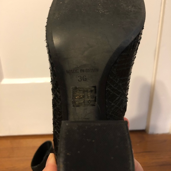 Free People Leather Nolita Ankle Boot Size 36 - Picture 5 of 5